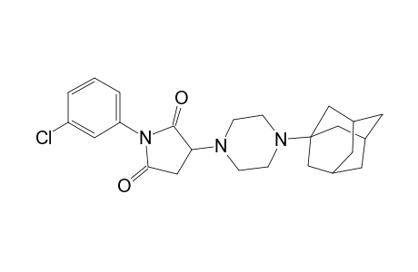 3-[4-(1-adamantyl)-1-piperazinyl]-1-(3-chlorophenyl)pyrrolidine-2,5-dione