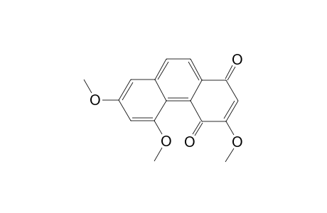 3,5,7-TRIMETHOXY-1,4-PHENANTHRENQUINONE