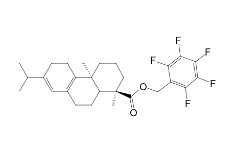 Palustric acid pentafluorobenzyl ester