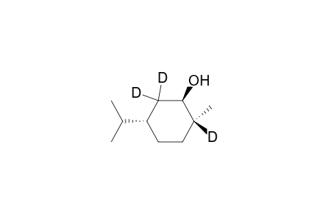 Cyclohexan-2,2,6-D3-ol, 6-methyl-3-(1-methylethyl)-, (1.alpha.,3.alpha.,6.beta.)-