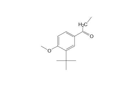 3'-tert-butyl-4'-methoxypropiophenone
