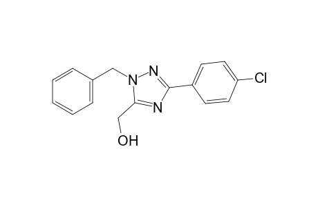 1-benzyl-3-(p-chlorophenyl)-1H-1,2,4-triazole-5-methanol