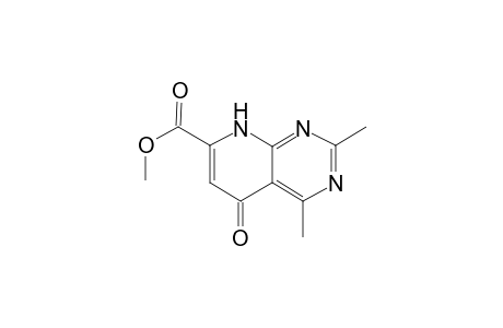 2,4-Dimethyl-5-oxo-5,8-dihydro-pyrido[2,3-d]pyrimidine-7-carboxylic acid methyl ester