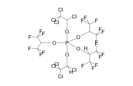 TRIS(1,1,1,3,3,3-HEXAFLUOROPROP-2-YLOXY)BIS(1,2,2,2-TETRACHLOROETHOXY)PHOSPHORANE (ISOMER MIXTURE)