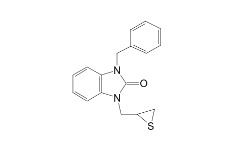 Benzimidazol-2-one, 1-benzyl-1,3(2H)-dihydro-3-thiiranylmethyl-