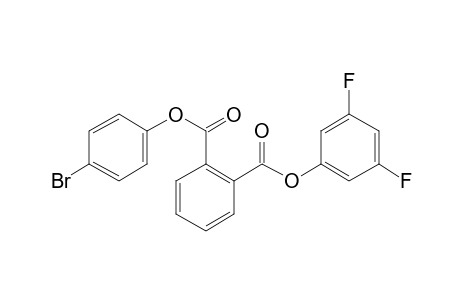 Phthalic acid, 4-bromophenyl 3,5-difluorophenyl ester