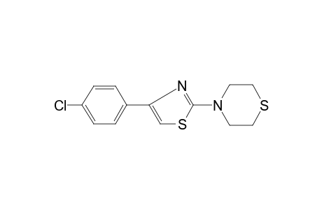 4-[4-(4-Chlorophenyl)-1,3-thiazol-2-yl]thiomorpholine