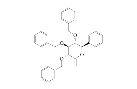 (2,3,4-TRI-O-BENZYL-6-DEOXY-BETA-D-XYLO-HEX-5-ENOPYRANOSYL)-BENZENE