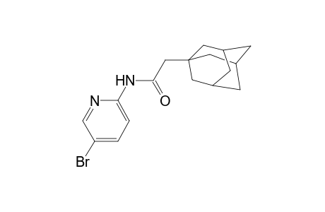 2-(1-adamantyl)-N-(5-bromo-2-pyridinyl)acetamide