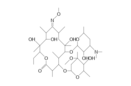 (E)-9-Deoxo-9-methoxyimino-erythromycin A
