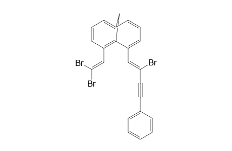 2-(2-Bromo-4-phenylbut-1-en-3-ynyl)-10-dibromovinyl)bicyclo[4.4.1]undeca-1,3,5,7,9-pentaene
