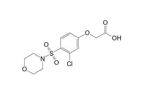 [3-Chloro-4-(morpholinosulfonyl)phenoxy]acetic acid