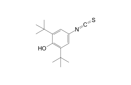 Isothiocyanic acid, 3,5-di-tert-butyl-4-hydroxyphenyl ester