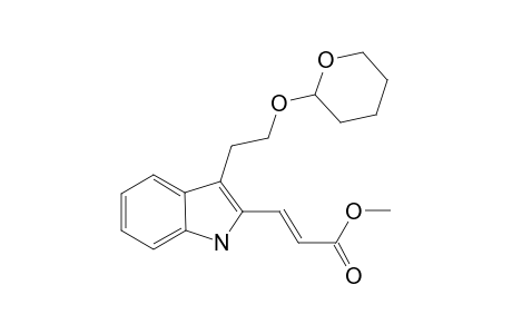 2-(2-(2-Carbomethoxy)vinyl-1H-indol-3-yl)ethanol thp ether