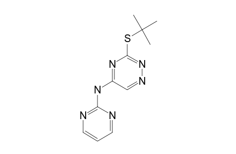 5-(3-TERT.-BUTYLSULFANYL-1,2,4-TRIAZINYL)-(2-PYRIMIDINYL)-AMINE