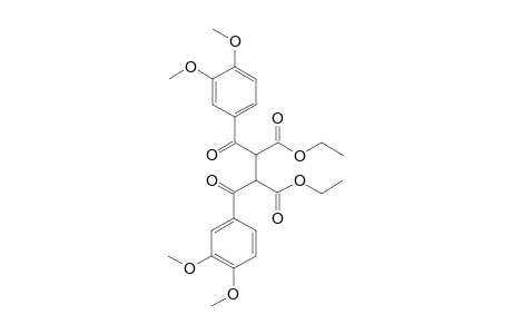 Diethyl 2,2'-bis[.beta.-(3",4"-dimethoxybenzoyl)acetate]