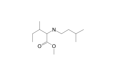 L-Isoleucine, N-(3-methylbutyl-, methyl ester