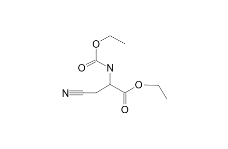 L-Alanine, 3-cyano-, N-ethoxycarbonyl-, ethyl ester