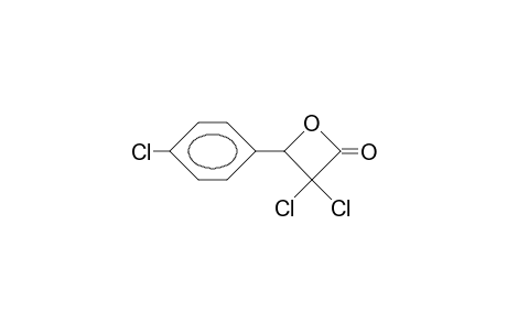 4-(p-CHLOROPHENYL)-3,3-DICHLORO-2-OXETANONE