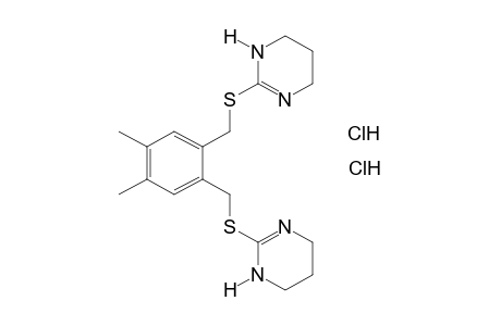 2,2'-[(4,5-dimethyl-o-phenylene)bis(methylenethio)-[bis[1,4,5,6-tetrahydropyrimidine], dihydrochloride