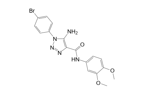 1H-1,2,3-triazole-4-carboxamide, 5-amino-1-(4-bromophenyl)-N-(3,4-dimethoxyphenyl)-