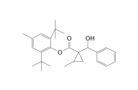 (2,6-ditert-butyl-4-methyl-phenyl) 1-[hydroxy(phenyl)methyl]-2-methyl-cyclopropanecarboxylate