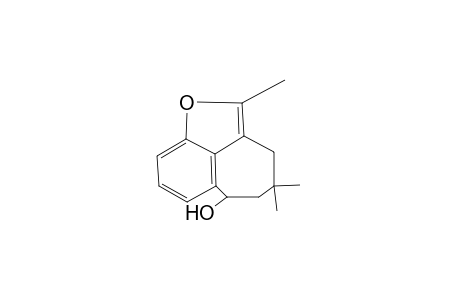 3,4,5,6-tetrahydro-2,4,4-trimethylcyclohepta[cd]benzofuran-6-ol