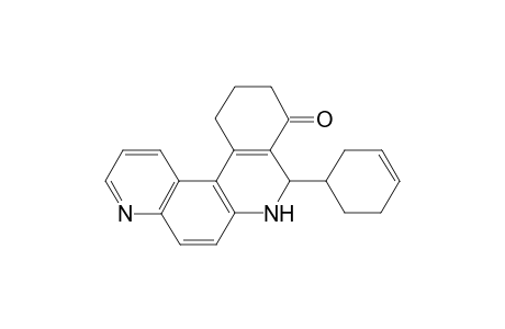 Dibenzo[c,f]1,7-naphthyridin-9(7H)-one, 8,10,11,12-tetrahydro-8-(3-cyclohexenyl)-