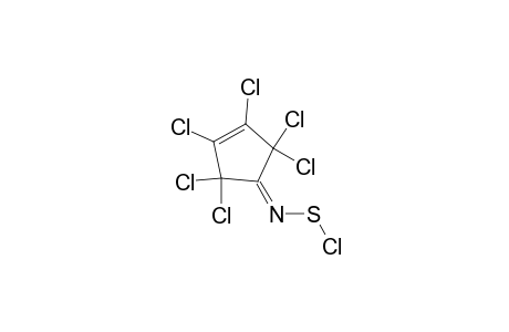 HEXACHLORO-3-CYCLOPENTENYLIDENAMINOSULFENYL-CHLORIDE