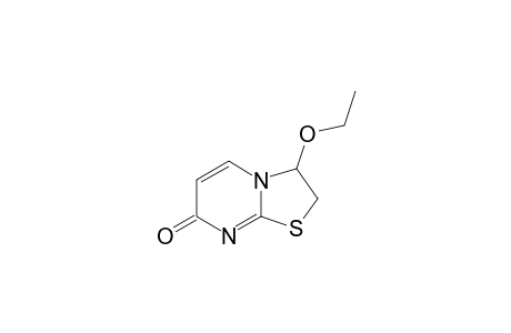 2,3-dihydro-3-ethoxy-7H-thiazole[3,2-a]pyrimidine-7-one