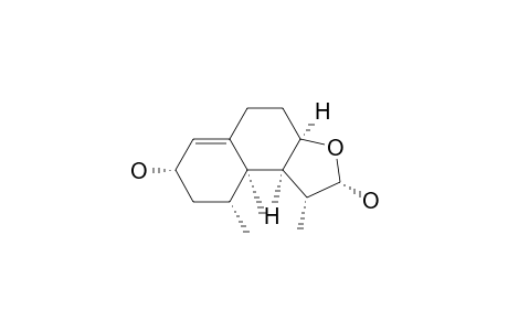 Naphtho[2,1-b]furan-2,7-diol, 1,2,3a,4,5,7,8,9,9a,9b-decahydro-1,9,9a-trimethyl-, [1S-(1.alpha.,2.alpha.,3a.alpha.,7.alpha.,9.alpha.,9a.alpha.,9b.alpha.)]-