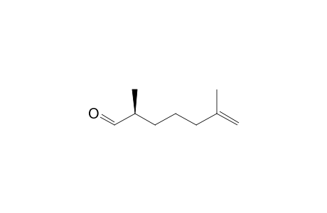 (2S)-2,6-dimethyl-6-heptenal