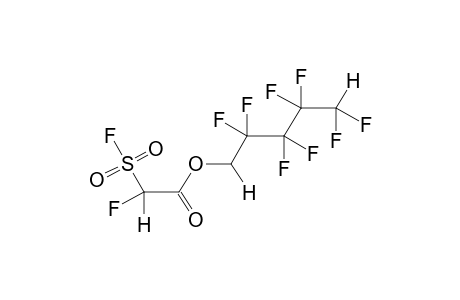 1,1,5-TRIHYDROPERFLUOROPENTYL FLUOROSULPHONYLFLUOROACETATE