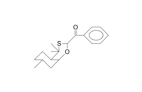 Hexahydro-4,7,7-trimethyl-8-(phenyl-acetyl)-cis-benzoxathiane