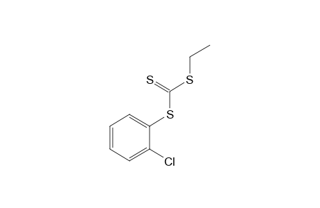 Trithiocarbonic acid, O-chlorophenyl ethyl ester