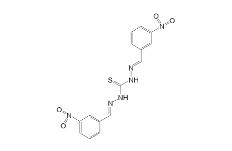 1,5-BIS-(m-NITROBENZYLIDENE)-3-THIOCARBOHYDRAZIDE