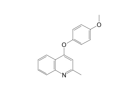 4-(p-methoxyphenoxy)quinaldine