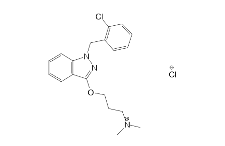 1-(o-chlorobenzyl)-3-[3-(dimethylamino)propoxy]-1H-indazole, hydrochloride