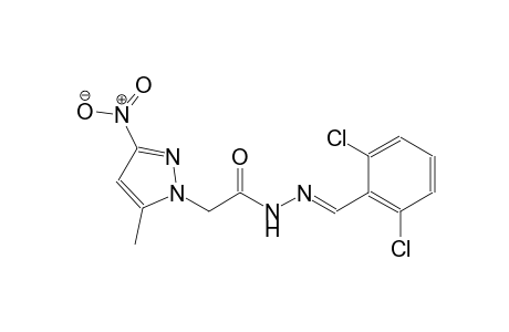 N'-[(E)-(2,6-dichlorophenyl)methylidene]-2-(5-methyl-3-nitro-1H-pyrazol-1-yl)acetohydrazide