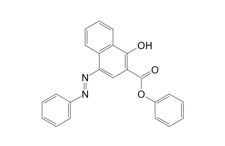 1-hydroxy-4-(phenylazo)-2-naphthoic acid, phenyl ester
