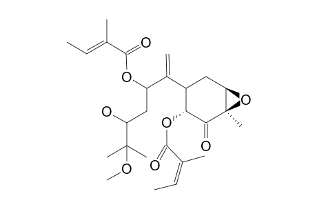 Ligudentatone B