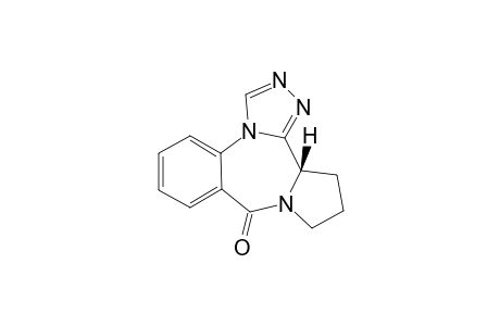 1,2,3,11a-Tetrahydro-8H-pyrrolo-[2,1-c]-[1,2,4]triazolo[4,3-a]-1,4]benzodiazepin-8-one