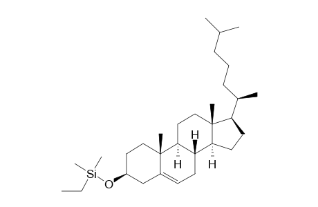 3.beta.-(Dimethyl)ethylsilyloxy-cholest-5.beta.-ene