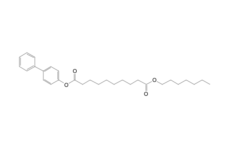 Sebacic acid, heptyl 4-phenylphenyl ester