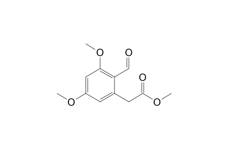 METHYL-2-FORMYL-3,5-DIMETHOXYPHENYL-ACETATE