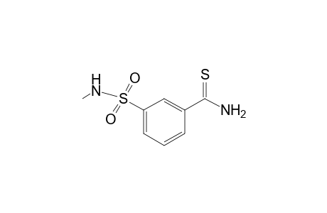 m-(methylsulfamoyl)thiobenzamide