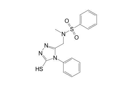 benzenesulfonamide, N-[(5-mercapto-4-phenyl-4H-1,2,4-triazol-3-yl)methyl]-N-methyl-