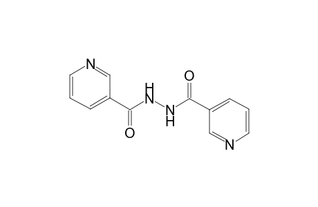 3-Pyridinecarboxylic acid, 2-(3-pyridinylcarbonyl)hydrazide