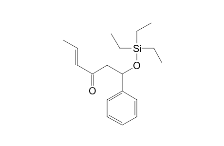 (E)-1-PHENYL-1-[(TRIETHYLSILYL)-OXY]-HEX-4-EN-3-ONE