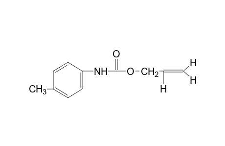 p-methylcarbanilic acid, allyl ester